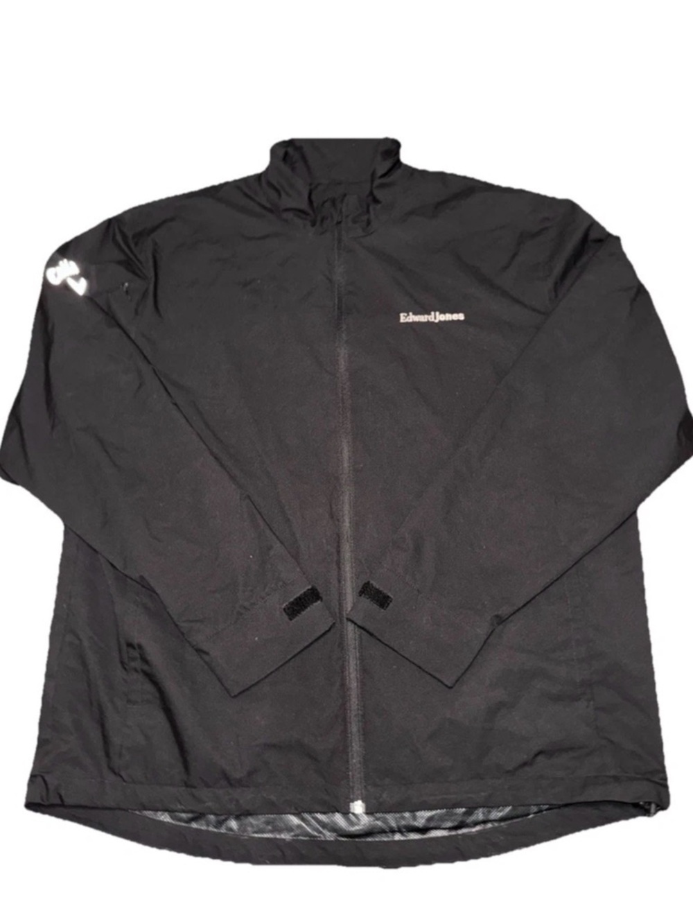 Callaway Black Men's Windbreaker Jacket with Logo